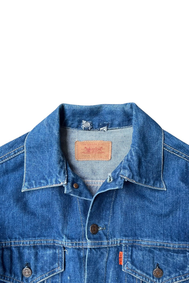 MADE IN USA 60-70년대 70505 0217 BIG E 데님 재킷 / 인디고 [사이즈: 38 USED]