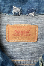 画像をギャラリービューアに読み込む, MADE IN USA 60-70'S 70505 0217 BIG E DENIM JACKET / INDIGO [SIZE: 38 USED]
