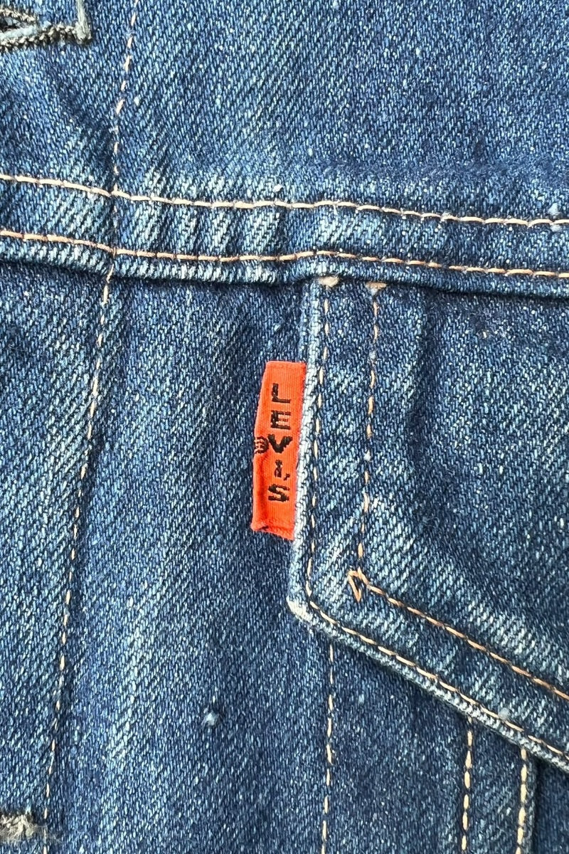 MADE IN USA 60-70년대 70505 0217 BIG E 데님 재킷 / 인디고 [사이즈: 38 USED]