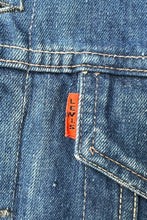 画像をギャラリービューアに読み込む, MADE IN USA 60-70'S 70505 0217 BIG E DENIM JACKET / INDIGO [SIZE: 38 USED]
