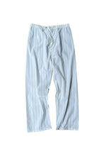 画像をギャラリービューアに読み込む, 70'S L/S STRIPE PAJAMA SET UP / WHITE [SIZE: SHIRTS L PANTS L DEADSTOCK/NOS]
