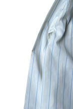 画像をギャラリービューアに読み込む, 70'S L/S STRIPE PAJAMA SET UP / WHITE [SIZE: SHIRTS L PANTS L DEADSTOCK/NOS]
