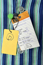 画像をギャラリービューアに読み込む, 70-80'S PAJAMA SET UP / STRIPE [SIZE: SHIRTS L PANTS L DEADSTOCK/NOS]
