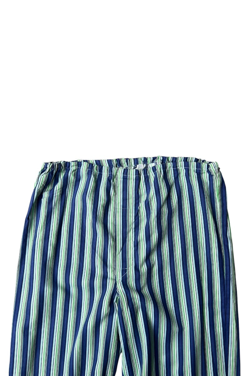 70-80'S PAJAMA SET UP / STRIPE [SIZE: SHIRTS L PANTS L DEADSTOCK/NOS]