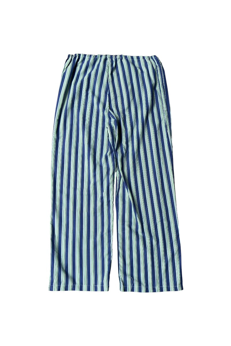 70-80'S PAJAMA SET UP / STRIPE [SIZE: SHIRTS L PANTS L DEADSTOCK/NOS]