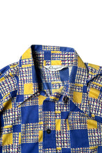 画像をギャラリービューアに読み込む, 70'S L/S DESIGN SHIRT / PATTERN [SIZE: L USED]
