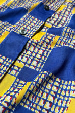 画像をギャラリービューアに読み込む, 70'S L/S DESIGN SHIRT / PATTERN [SIZE: L USED]

