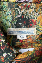 画像をギャラリービューアに読み込む, 70'S L/S POLYESTER DESIGN SHIRT / MULTI [SIZE: XL USED]
