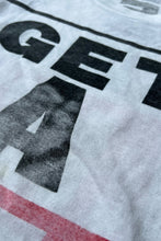 画像をギャラリービューアに読み込む, 90'S GET A LIFE MESSAGE T-SHIRT / WHITE [SIZE: M USED]
