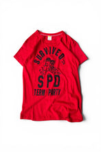 画像をギャラリービューアに読み込む, MADE IN USA 70'S SURVIVED T-SHIRT / RED [SIZE: M USED]
