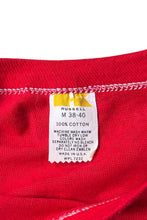 画像をギャラリービューアに読み込む, MADE IN USA 70'S SURVIVED T-SHIRT / RED [SIZE: M USED]

