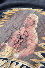画像をギャラリービューアに読み込む, MADE IN USA 80'S HULK HOGAN T-SHIRT / BLACK [SIZE: L USED]

