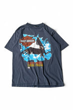 画像をギャラリービューアに読み込む, MADE IN USA 90-00'S BORDER GRAPHIC T-SHIRT / GRAY [SIZE: L USED]
