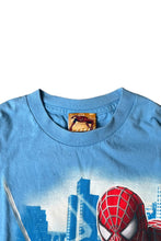 画像をギャラリービューアに読み込む, MADE IN MEXICO 04'S Y2K SPIDER-MAN MOVIE T-SHIRT / LIGHT BLUE [SIZE: XL USED]
