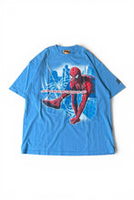 画像をギャラリービューアに読み込む, MADE IN MEXICO 04'S Y2K SPIDER-MAN MOVIE T-SHIRT / LIGHT BLUE [SIZE: XL USED]
