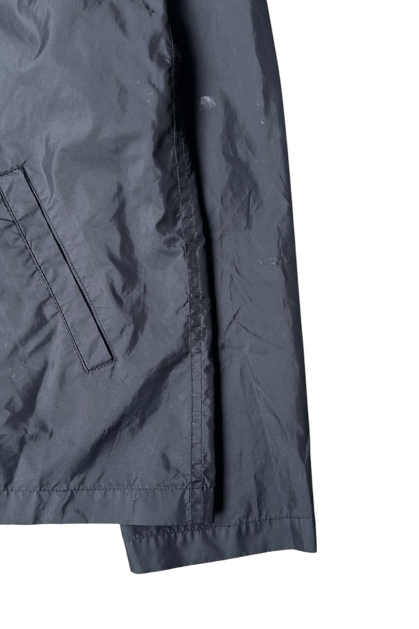 90-00'S ZIP NYLON JACKET / BLACK [SIZE: M USED]