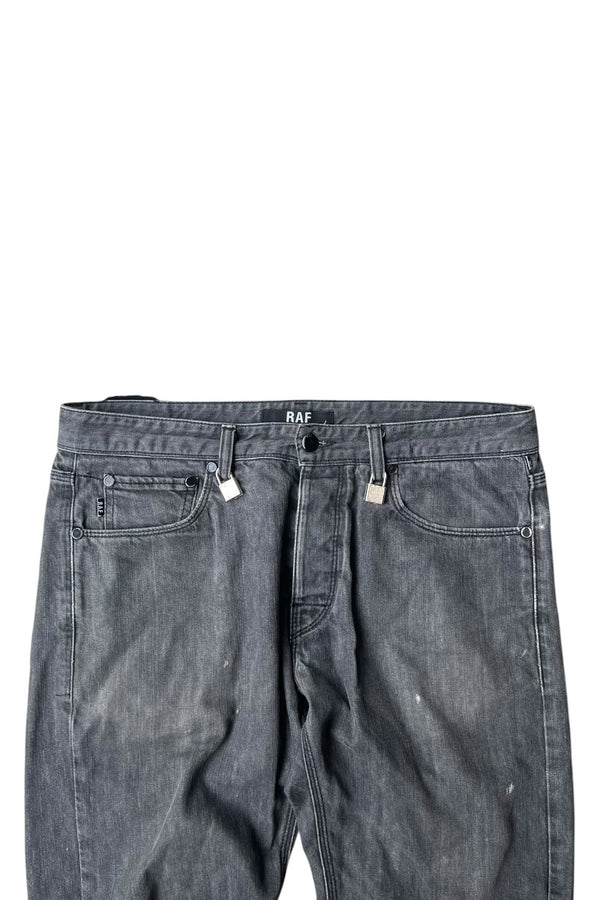 MADE IN ROMANIA DENIM PANTS / BLACK [사이즈: 32 USED]