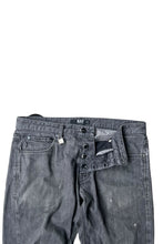 画像をギャラリービューアに読み込む, MADE IN ROMANIA DENIM PANTS / BLACK [SIZE: 32 USED]
