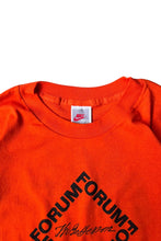 画像をギャラリービューアに読み込む, MADE IN USA 80-90'S FORUM T-SHIRT / ORANGE [SIZE: L USED]

