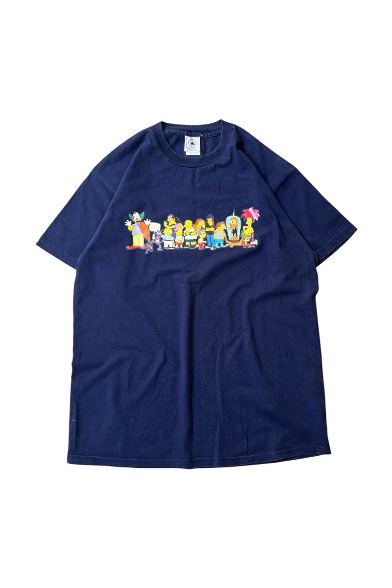 90'S THE SIMPSONS T-SHIRT / NAVY [SIZE: L USED]