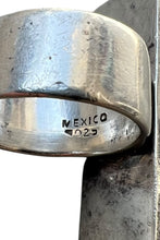 画像をギャラリービューアに読み込む, MADE IN MEXICO 925 SILVER RING / SILVER  [SIZE: 15号相当 USED]
