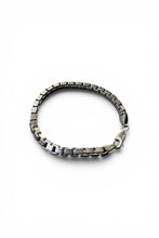画像をギャラリービューアに読み込む, MADE IN ITALY 925 SILVER VENETIANLINK BRACELET / SILVER [SIZE: ONE SIZE USED]
