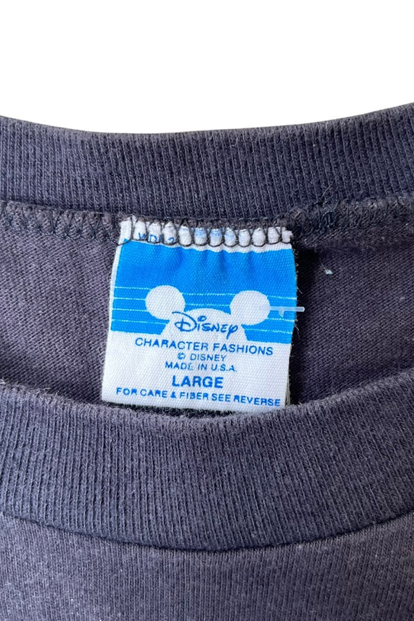 MADE IN USA 80'S MICKEY T-SHIRT / BLACK [SIZE: L USED]