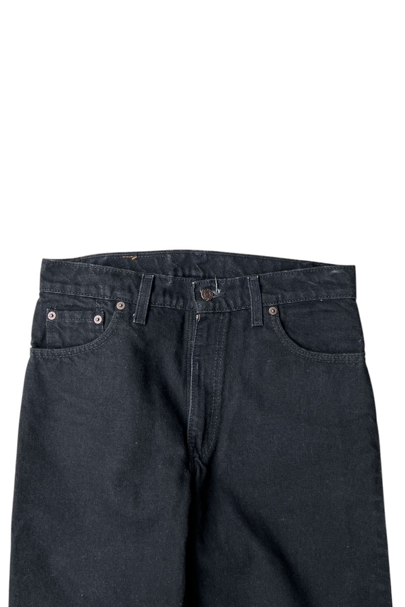 MADE IN USA 93'S 550 DENIM PANTS SULUFA BLACK / BLACK [SIZE: 30 USED]