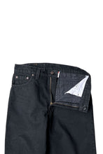 画像をギャラリービューアに読み込む, MADE IN USA 93'S 550 DENIM PANTS SULUFA BLACK / BLACK [SIZE: 30 USED]
