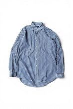 画像をギャラリービューアに読み込む, 90'S L/S STRIPE SHIRT / WHITE [SIZE: L USED]
