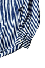 画像をギャラリービューアに読み込む, 90'S L/S STRIPE SHIRT / WHITE [SIZE: L USED]
