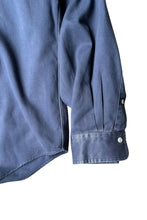 画像をギャラリービューアに読み込む, 90'S L/S BD SHIRT / NAVY [SIZE: L USED]
