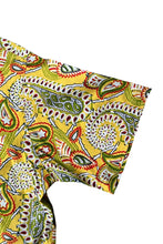 画像をギャラリービューアに読み込む, 90'S BOB CAMP PAISLEY PATTERN S/S SHIRT / YELLOW [SIZE: M USED]
