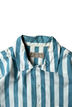 画像をギャラリービューアに読み込む, S/S STRIPE SHIRT / WHITE [SIZE: S USED]
