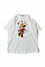 画像をギャラリービューアに読み込む, MADE IN USA 80'S MINNIE T-SHIRT / WHITE [SIZE: L USED]
