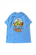 画像をギャラリービューアに読み込む, 80'S DISNEY WORLD ON ICE T-SHIRT / BLUE [SIZE: XL USED]
