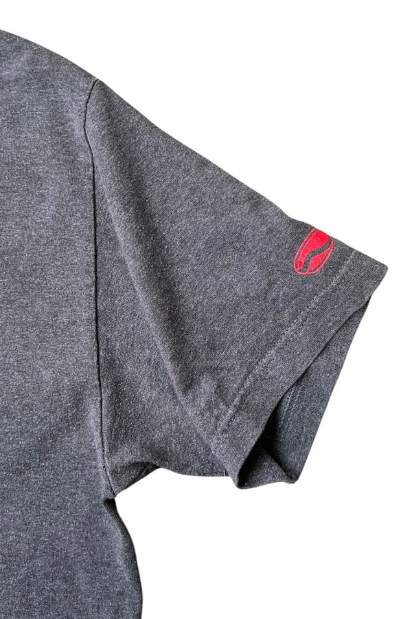 90'S-Y2K SKATEBOARDING TEE SHIRT / CHARCOAL [SIZE: M USED]