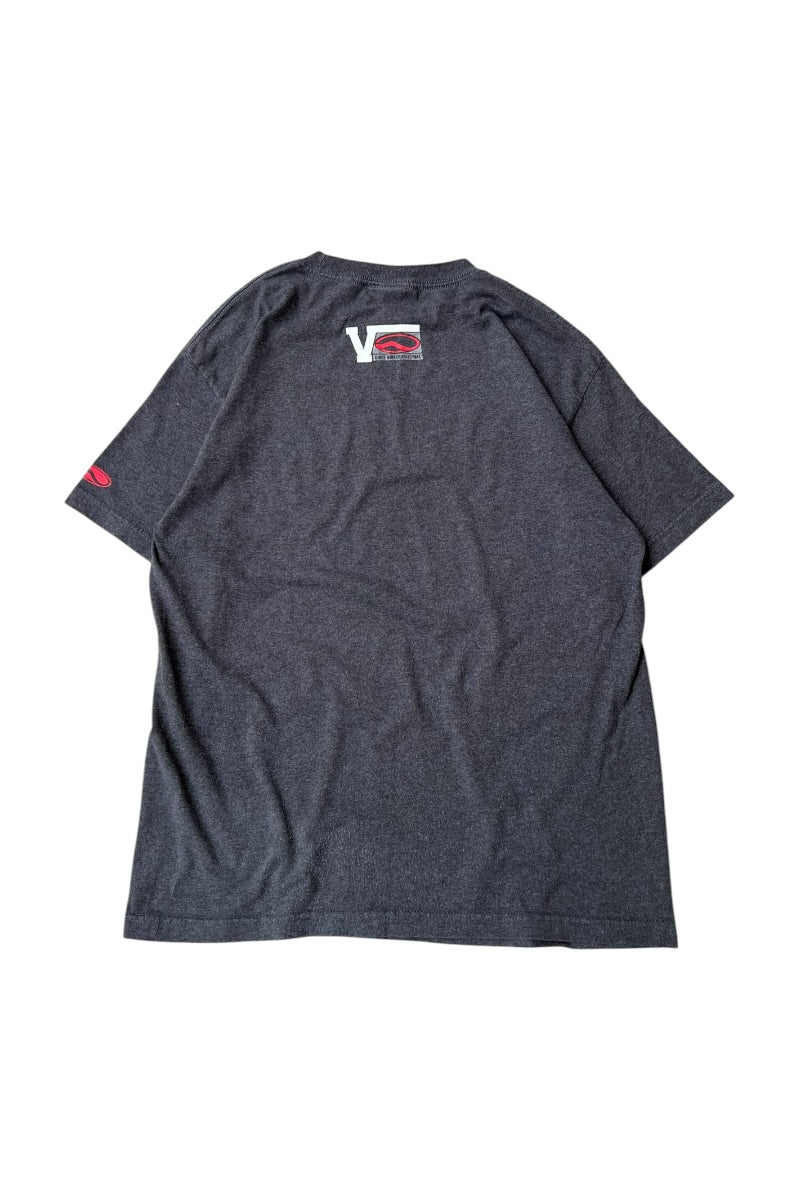 90'S-Y2K SKATEBOARDING TEE SHIRT / CHARCOAL [SIZE: M USED]