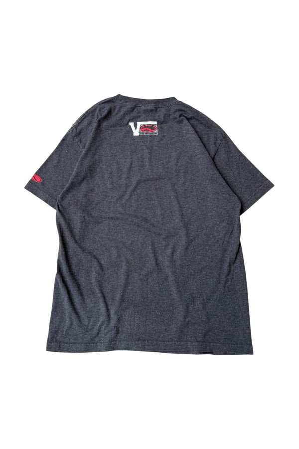 90'S-Y2K SKATEBOARDING TEE SHIRT / CHARCOAL [SIZE: M USED]