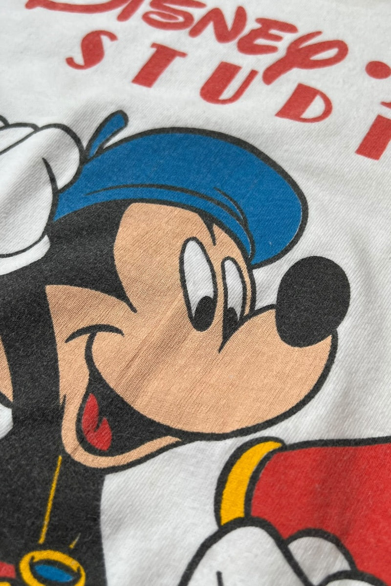 MADE IN USA 87'S MICKEY T-SHIRT / WHITE [SIZE: M USED]
