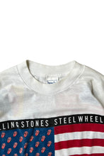 画像をギャラリービューアに読み込む, MADE IN USA 89'S ROLLING STONES BAND T-SHIRT / WHITE [SIZE: L USED]
