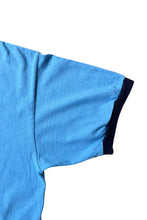 画像をギャラリービューアに読み込む, 90'S SUPER MARIO BROT. RINGER T-SHIRT / BLUE [SIZE: L USED]
