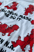 画像をギャラリービューアに読み込む, 90'S DEVIL EROTIC T-SHIRT / WHITE [SIZE: XXL USED]
