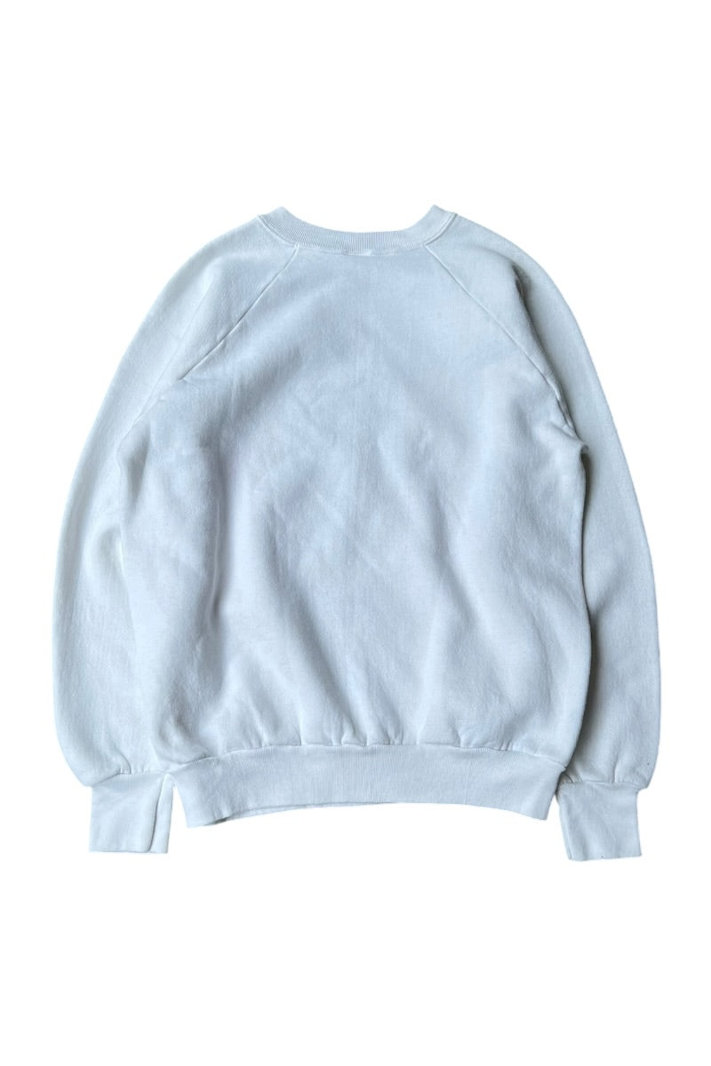 MADE IN USA 90'S NBA LAKERS SWEATSHIRT / WHITE [SIZE: L USED]