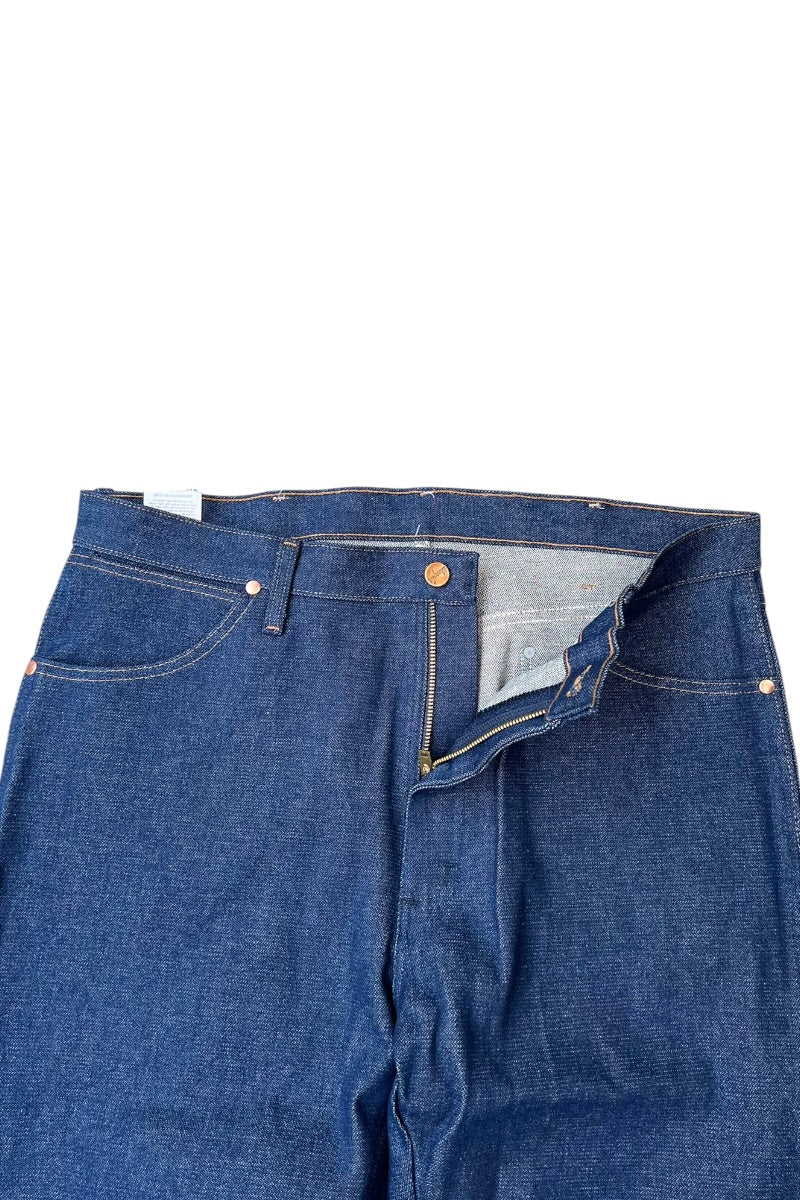 MADE IN MEXICO 13MWZ CAWBOY CUT DENIM PANTS / INDIGO [SIZE: 36 DEADSTOCK/NOS]