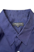 이미지를 갤러리 뷰어에 로드 , MADE IN JAPAN 01AW RAYON SHIRT / NAVY [사이즈: M USED]
