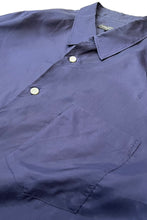 이미지를 갤러리 뷰어에 로드 , MADE IN JAPAN 01AW RAYON SHIRT / NAVY [사이즈: M USED]
