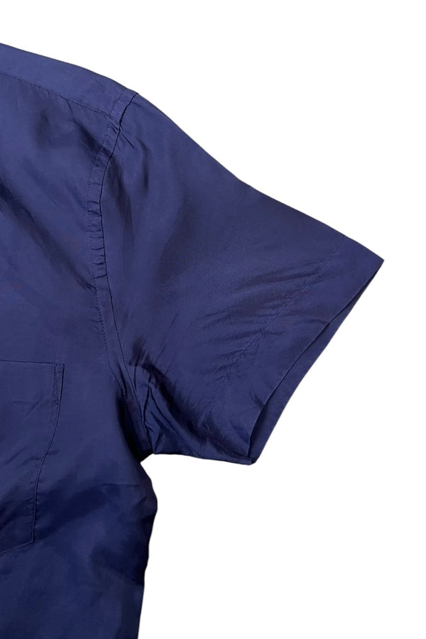 MADE IN JAPAN 01AW RAYON SHIRT / NAVY [SIZE: M USED]