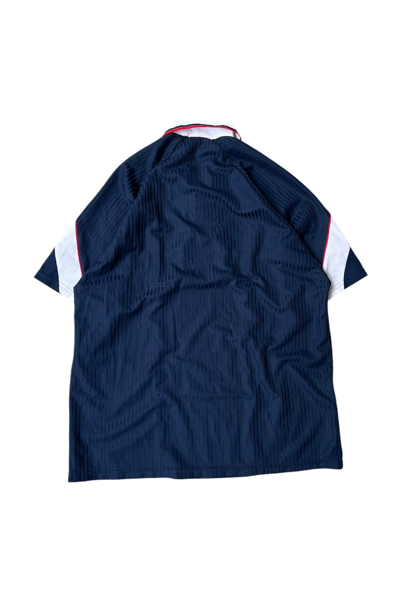 MADE IN ENGLAND 96-98'S THE SCOTTISH FOOTBALL ASSOCIATION GAME SHIRT / NAVY [SIZE: XL USED]