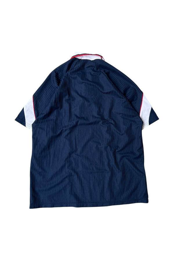 MADE IN ENGLAND 96-98'S THE SCOTTISH FOOTBALL ASSOCIATION GAME SHIRT / NAVY [SIZE: XL USED]